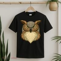 Owl Illustration T-Shirt thumb 2