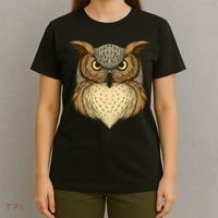 Owl Illustration T-Shirt thumb 4