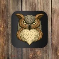 Owl Illustration Coaster thumb 0