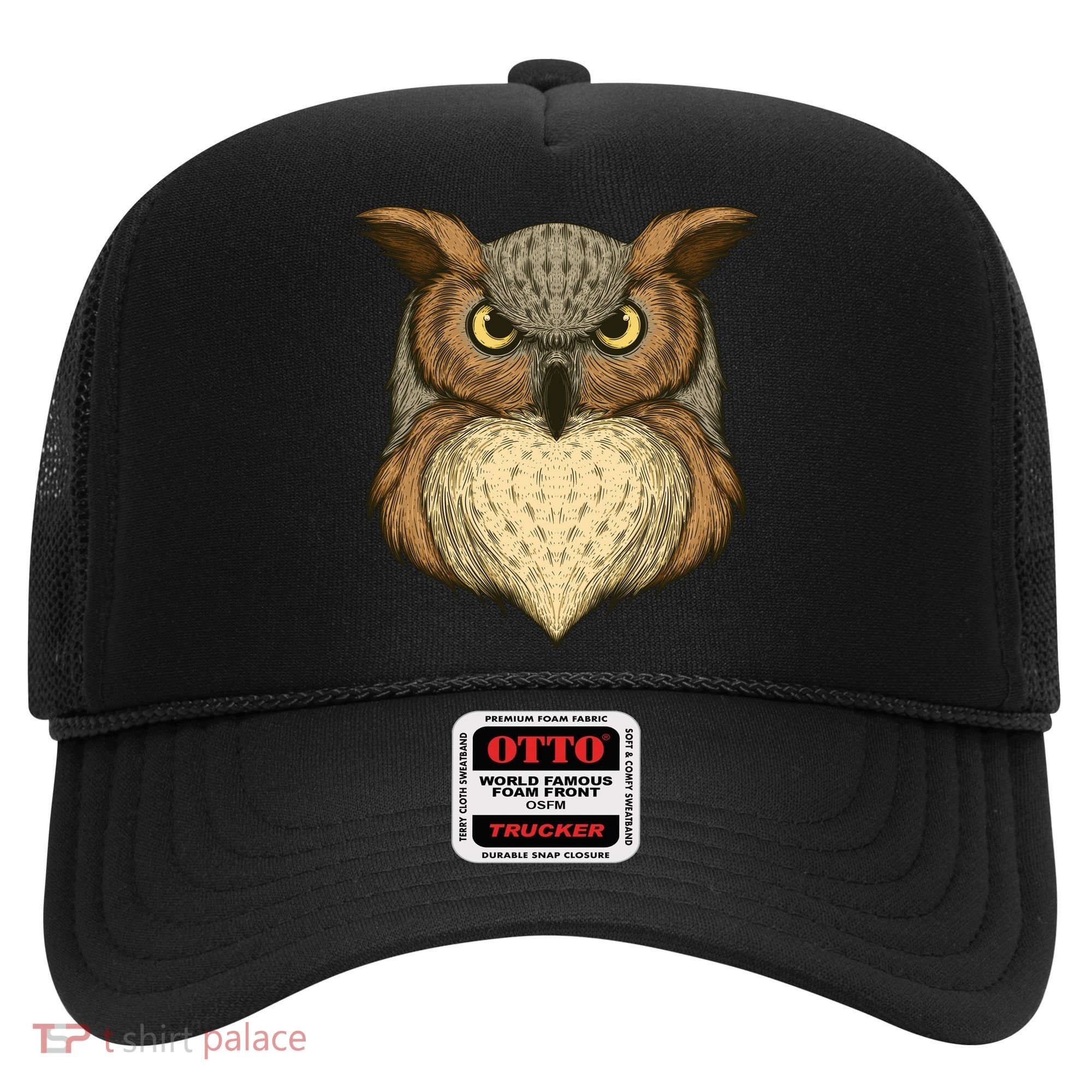 Owl Illustration Hat
