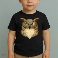 Owl Illustration Toddler T-Shirt thumb 2