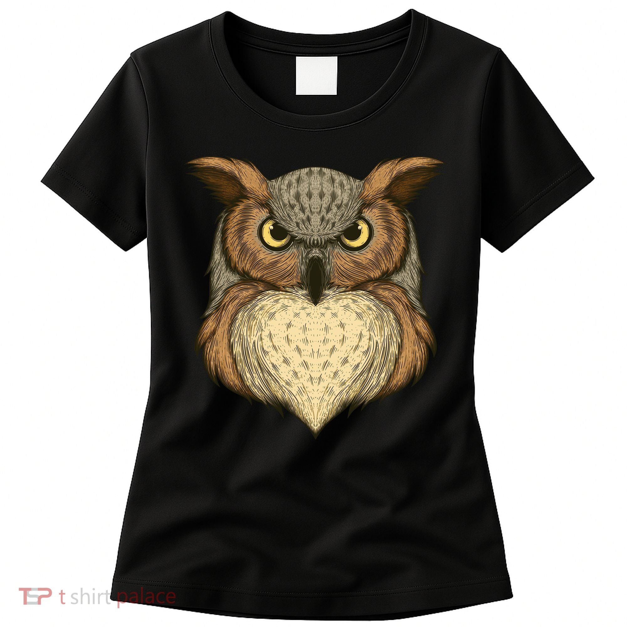 Owl Illustration Women's T-Shirt