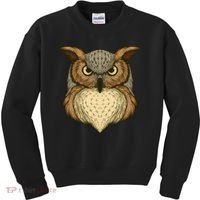 Owl Illustration Kids Sweatshirt thumb 0