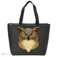 Owl Illustration Tote Bag thumb 0