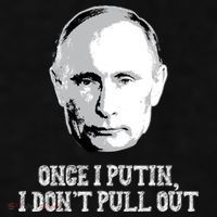 Once I Putin I Don't Pull Out Funny Russia Ladies PosiCharge Tri-Blend Wicking Tank thumb 2