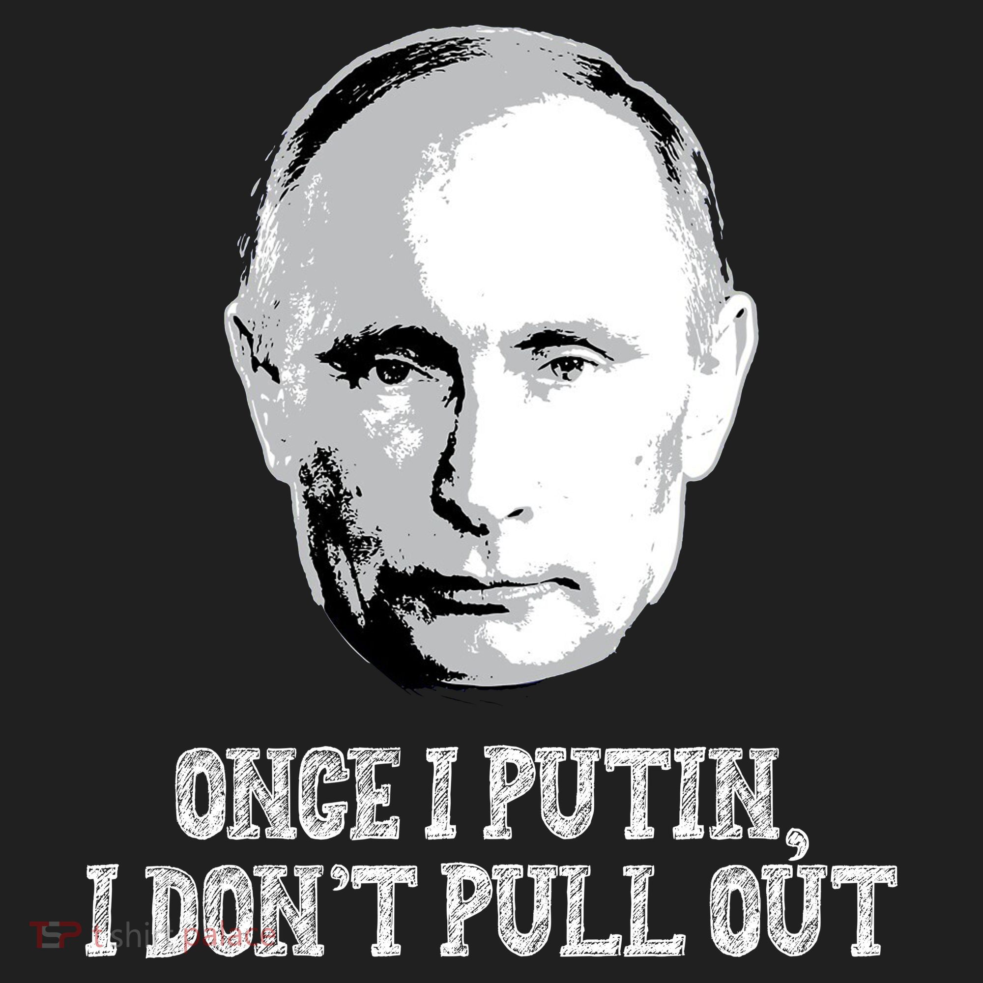 Once I Putin I Don't Pull Out Funny Russia Beanie
