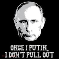 Once I Putin I Don't Pull Out Funny Russia Mousepad thumb 1