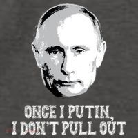 Once I Putin I Don't Pull Out Funny Russia Vector Backpack thumb 2