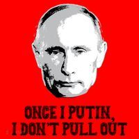 Once I Putin I Don't Pull Out Funny Russia Santa Hat thumb 1