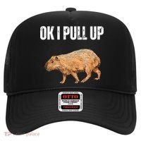 Ok I Pull Up Capybara Shirt Funny Capybara Meme Ok I Pull Up Hat thumb 0