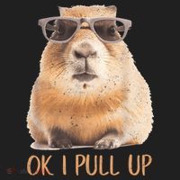 Ok I Pull Up Capybara Women's Sweatshirt thumb 2