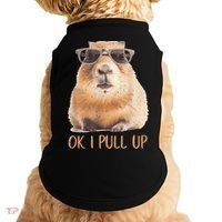 Ok I Pull Up Capybara Doggie Tank thumb 0