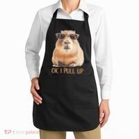 Ok I Pull Up Capybara Apron thumb 2
