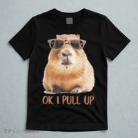 Ok I Pull Up Capybara T-Shirt thumb 5