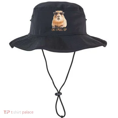 Ok I Pull Up Capybara Bucket Hat