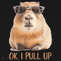 Ok I Pull Up Capybara Pajama Set thumb 2