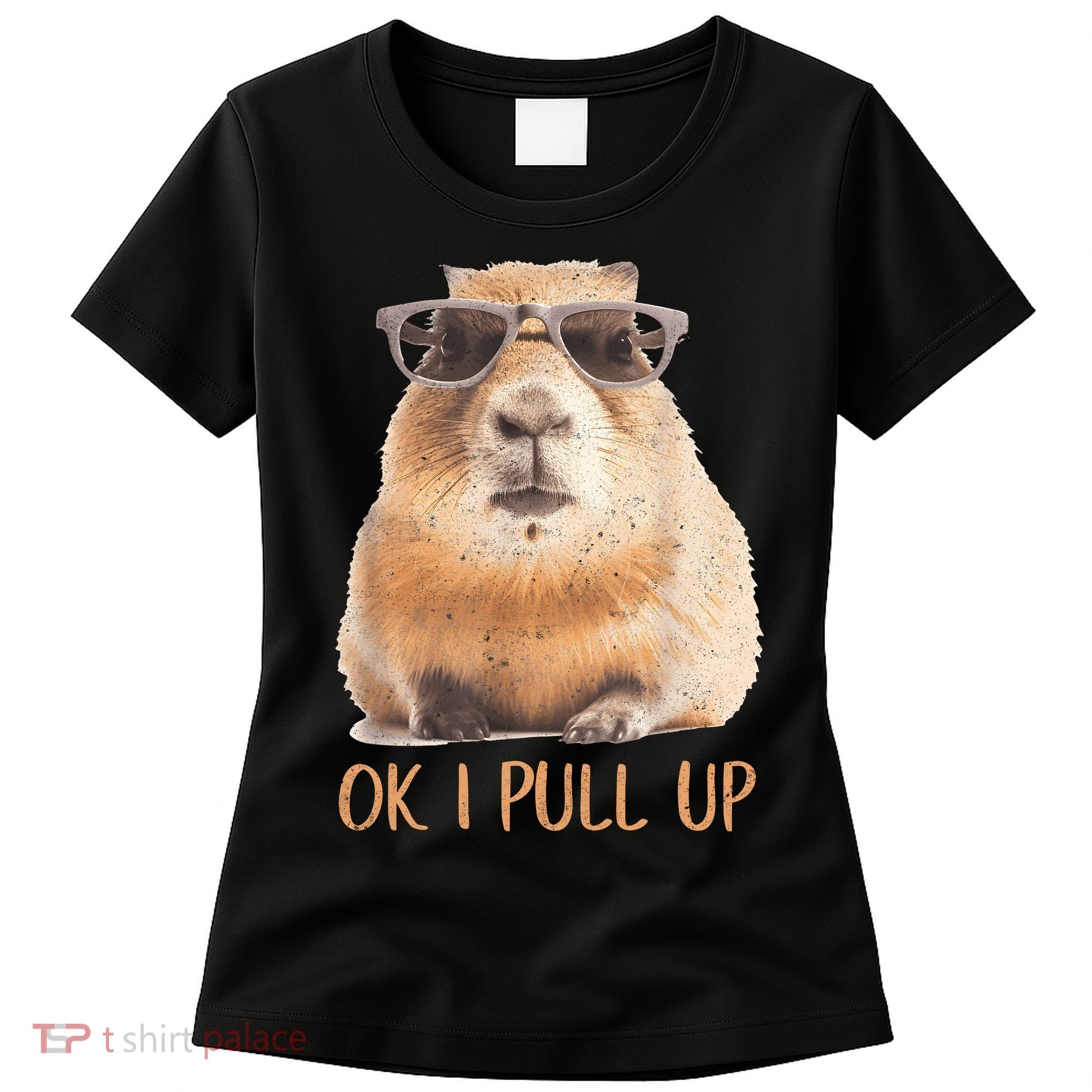 Ok I Pull Up Capybara Women's T-Shirt