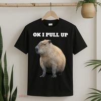 Ok I Pull Up Capybara T-Shirt thumb 2