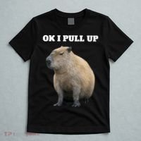 Ok I Pull Up Capybara T-Shirt thumb 5