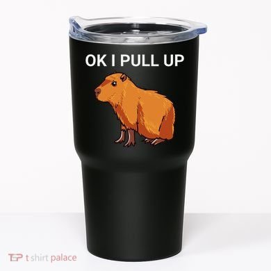 Ok I Pull Up Funny Capybara Dank Meme Tumbler