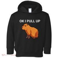 Ok I Pull Up Funny Capybara Dank Meme Toddler Hoodie thumb 0