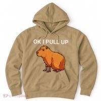 Ok I Pull Up Funny Capybara Dank Meme Hoodie thumb 0