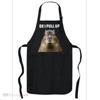 Ok I Pull Up Capybara Apron thumb 0
