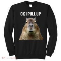 Ok I Pull Up Capybara Sweatshirt thumb 0