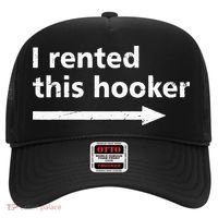 Offensive I Rented This Hooker Funny Adult Humor Saying Hat thumb 0
