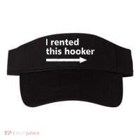 Offensive I Rented This Hooker Funny Adult Humor Saying Visor thumb 0