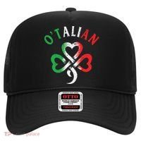 O'talian Italian St Patrick's Day Italia Flag Shamrock Hat thumb 0