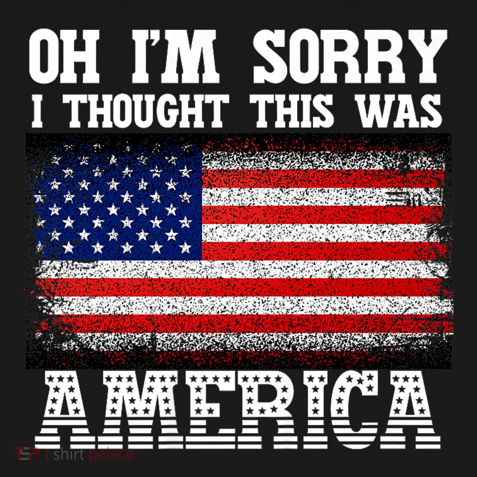 Oh IM Sorry I Thought This Was America Women's Hoodie