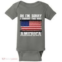 Oh IM Sorry I Thought This Was America Baby Bodysuit thumb 0