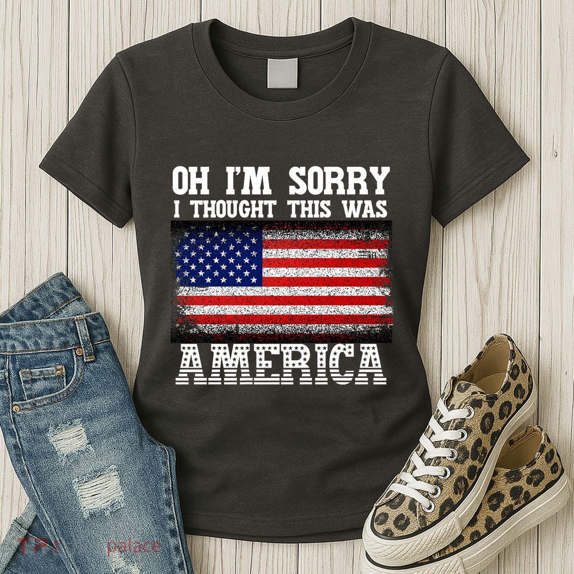 Oh IM Sorry I Thought This Was America Women's T-Shirt