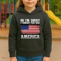 Oh IM Sorry I Thought This Was America Kids Hoodie thumb 3