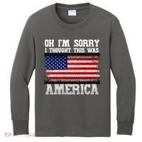 Oh IM Sorry I Thought This Was America Kids Long Sleeve Shirt thumb 0