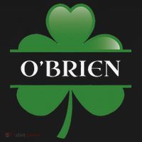 O'Brien Irish Shamrock Lucky St Patricks Day Gift Women's Hoodie thumb 2