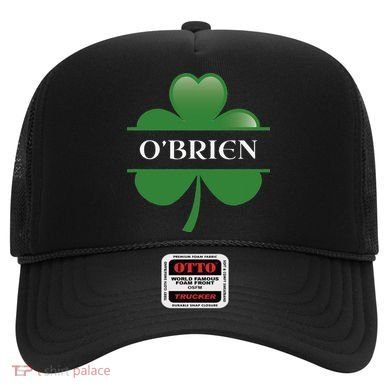O'Brien Irish Shamrock Lucky St Patricks Day Gift Hat