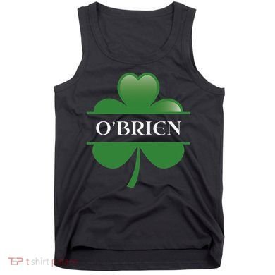 O'Brien Irish Shamrock Lucky St Patricks Day Gift Tank Top