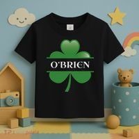 O'Brien Irish Shamrock Lucky St Patricks Day Gift Toddler T-Shirt thumb 3