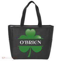 O'Brien Irish Shamrock Lucky St Patricks Day Gift Tote Bag thumb 0