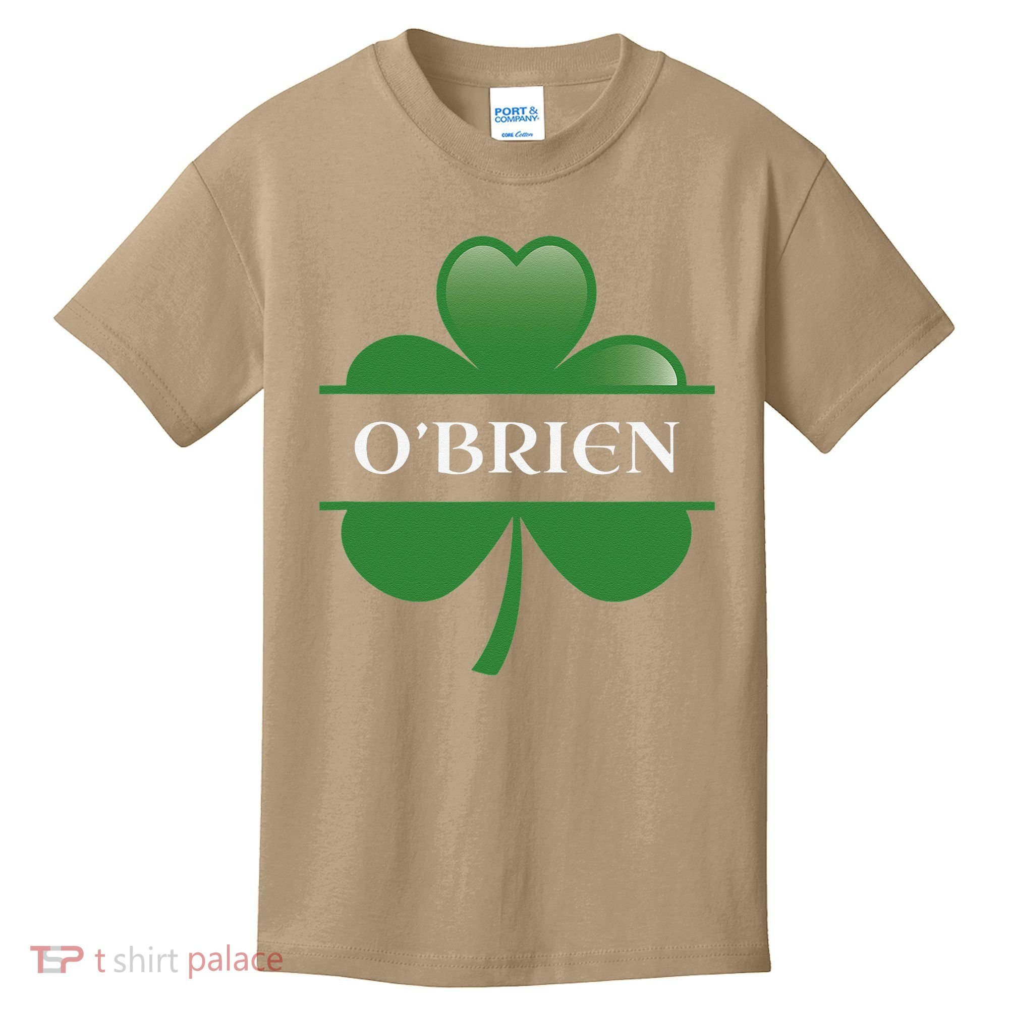 O'Brien Irish Shamrock Lucky St Patricks Day Gift Kids T-Shirt