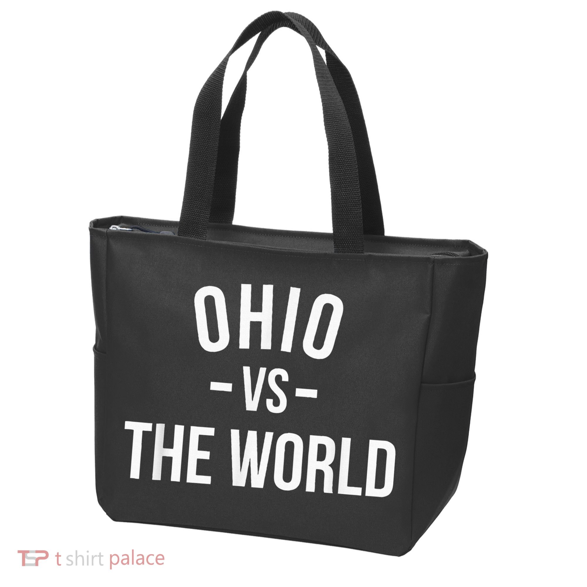 Ohio Is Taking Over The World Meme Ohio Vs The World Tote Bag