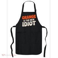 Orange Is The New Idiot Apron thumb 0