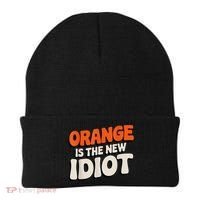 Orange Is The New Idiot Beanie thumb 0