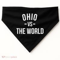 Ohio Is Taking Over The World Meme Ohio Vs The World USA-Made Doggie Bandana thumb 0