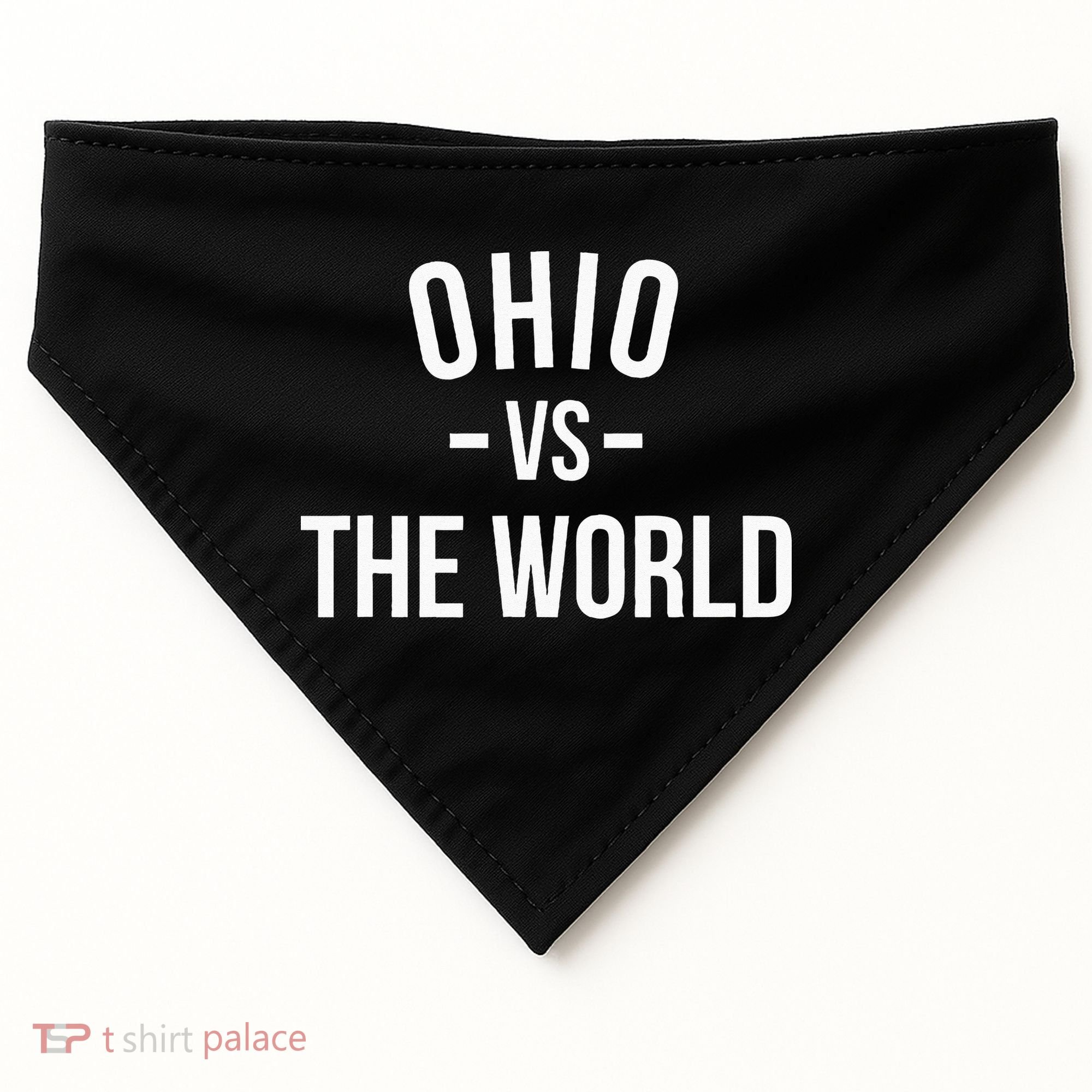 Ohio Is Taking Over The World Meme Ohio Vs The World USA-Made Doggie Bandana