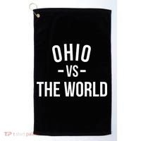 Ohio Is Taking Over The World Meme Ohio Vs The World Golf Towel thumb 0