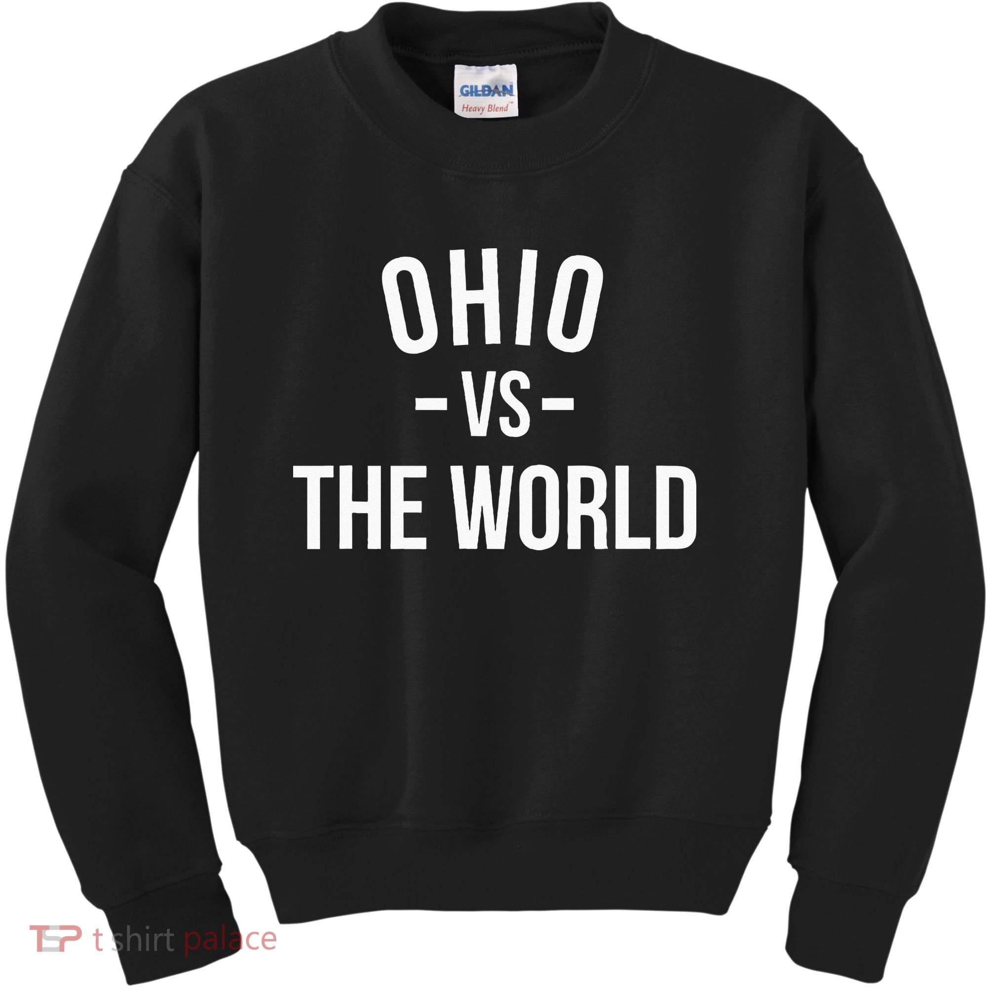Ohio Is Taking Over The World Meme Ohio Vs The World Kids Sweatshirt