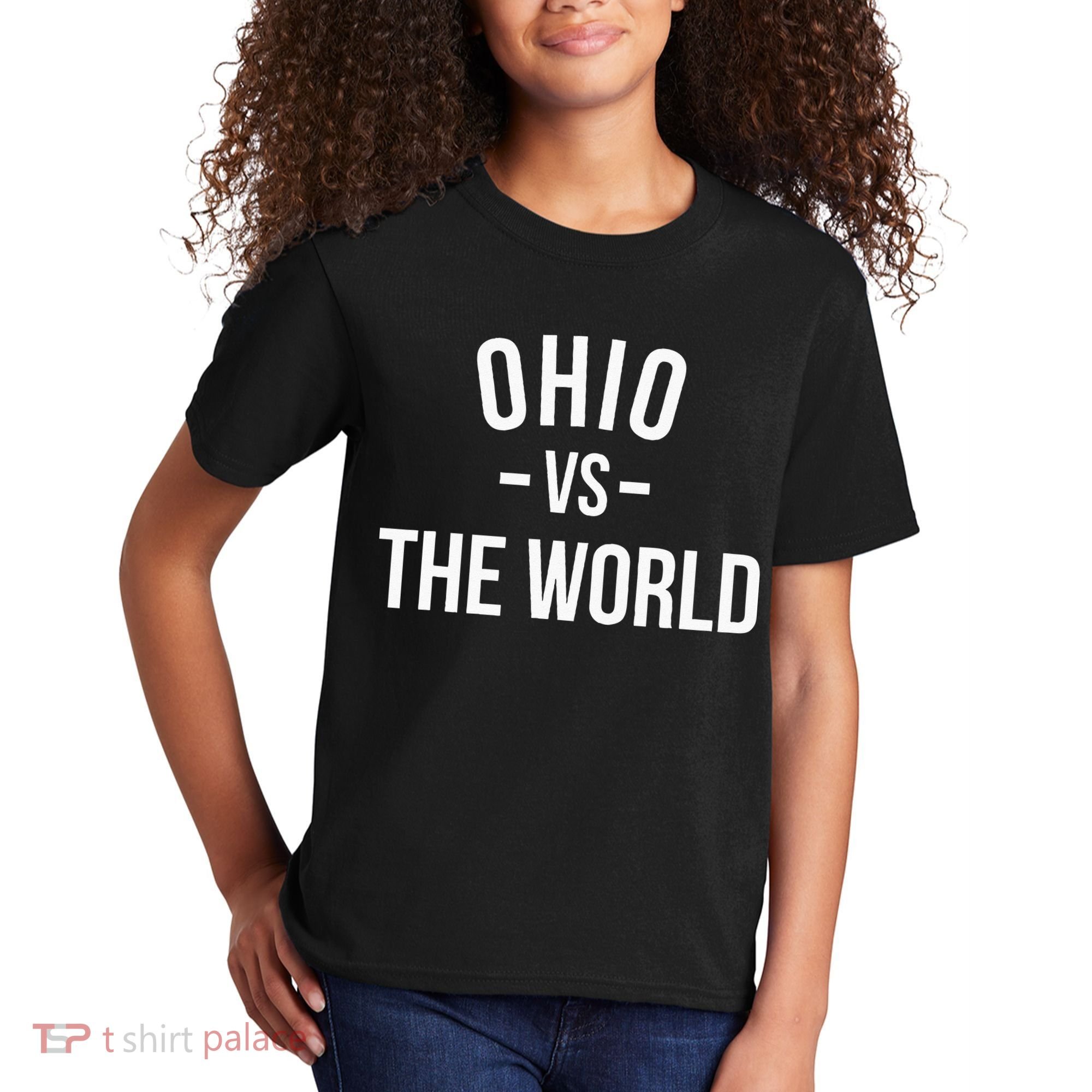 Ohio Is Taking Over The World Meme Ohio Vs The World Kids T-Shirt
